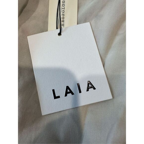 NWT Anthropologie Laia Botanical Wrap Top Dress Size 12 - Picture 9 of 11